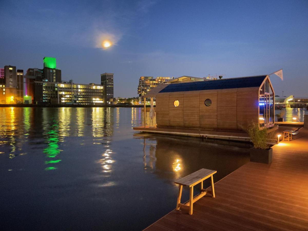 Wikkelboat Nr1 At Floating Rotterdam Rijnhaven Villa Exterior foto